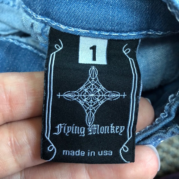 Flying Monkey Stretch Skinny Jeans - Picture 4 of 4